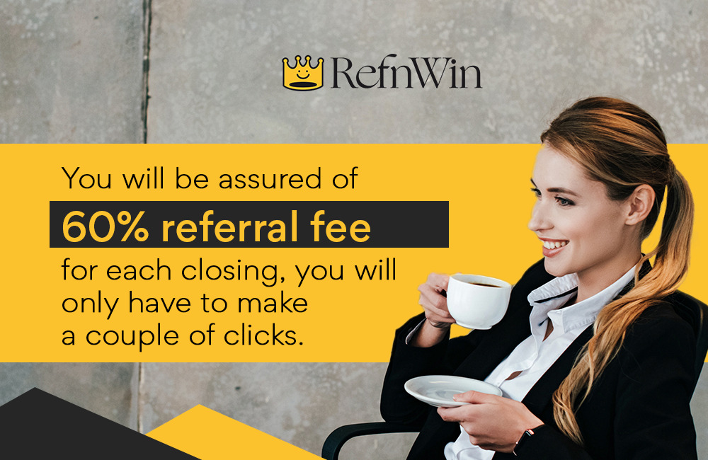 60% referral fee